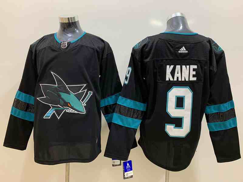 Sharks 9 Martin Havlat Black Adidas Jersey