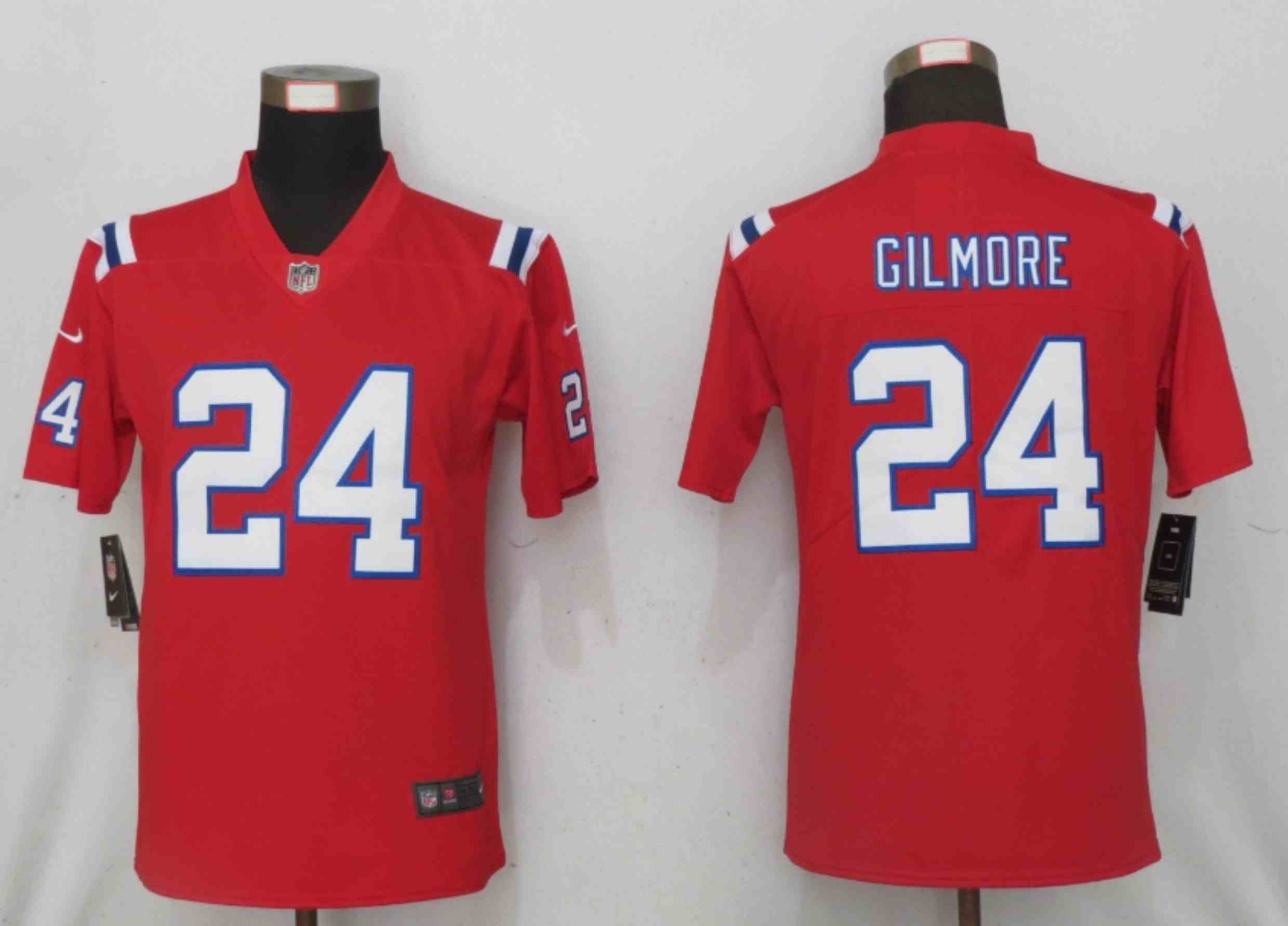 Nike Patriots 11 Julian Edelman Gray Gridiron II Women Limited Jersey