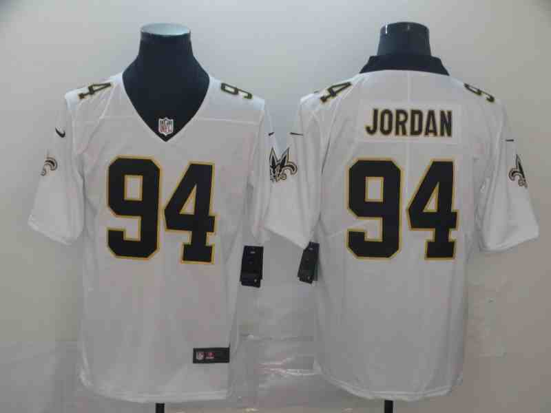 Nike Saints 94 Cameron Jordan White Vapor Untouchable Limited Youth  Jersey