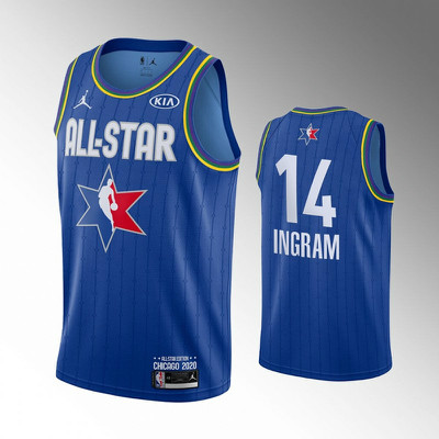 Lakers 14 Brandon Ingram Blue 2020 NBA All-Star Jordan Brand Swingman Jersey