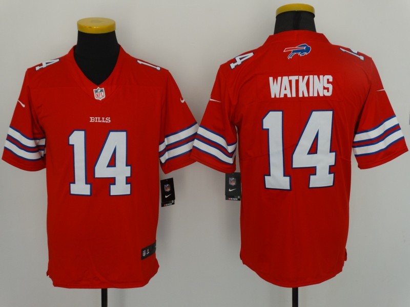 Nike Bills 14 Sammy Watkins Red Youth Color Rush Limited Jersey