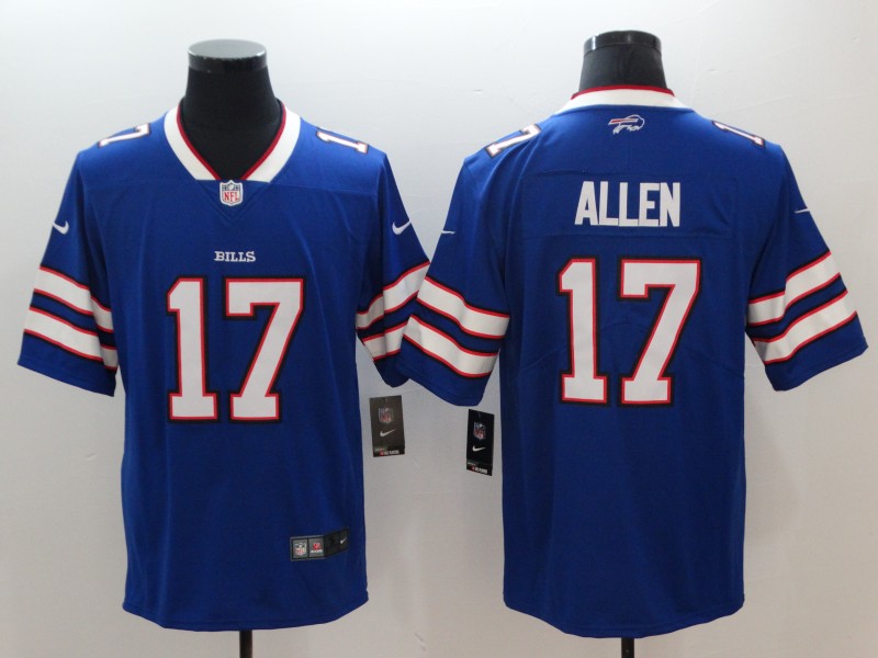 Nike Bills 17 Josh Allen Royal Youth Vapor Untouchable Limited Jersey