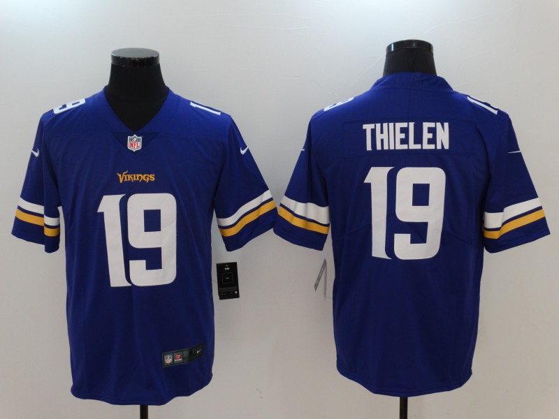 Nike Vikings 19 Adam Thielen Purple Youth Vapor Untouchable Player Limited Jersey
