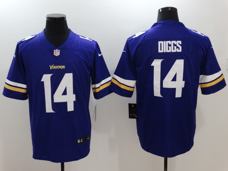 Nike Vikings 14 Stefon Diggs Purple Youth Vapor Untouchable Limited Jersey