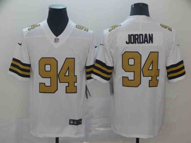Nike Saints 94 Cameron Jordan White Color Rush Limited Jersey