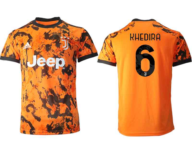 2020-21 Juventus 6 KHEDIRA Third Thailand Soccer Jersey