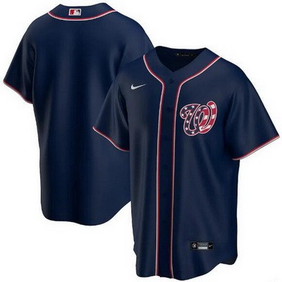 Men's Women Youth Washington Nationals Customized Navy 2020 Cool Base Jersey
