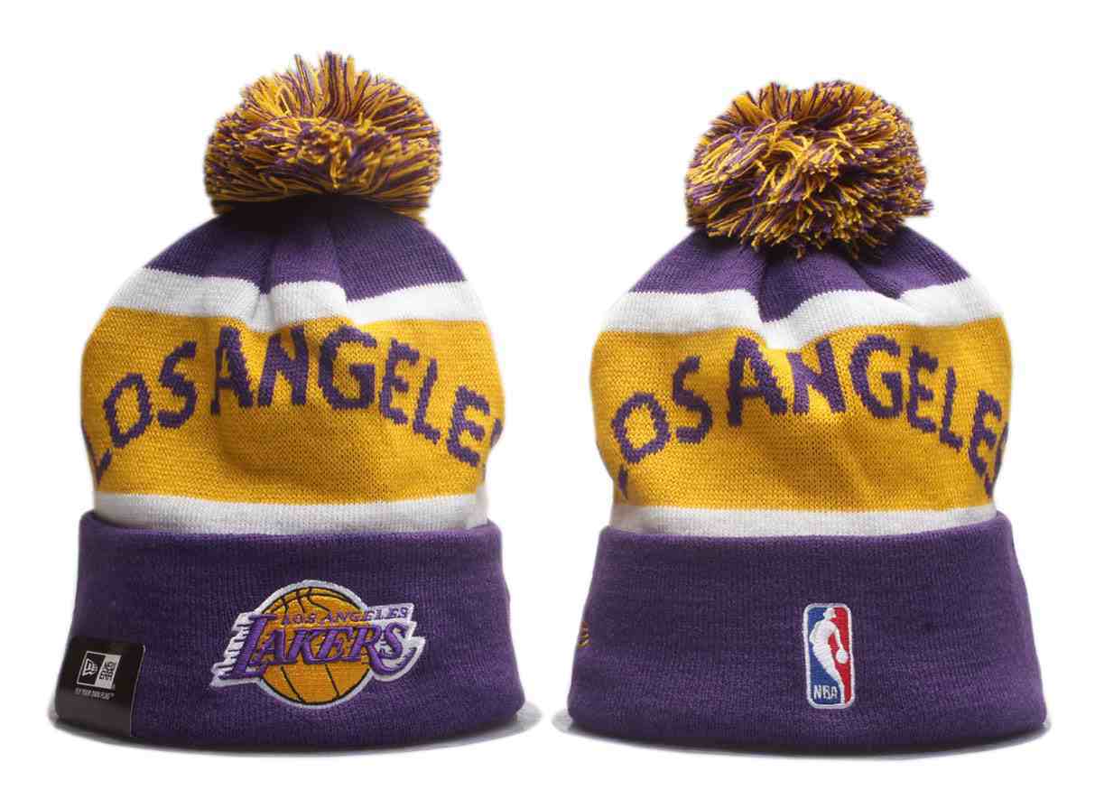 Los Angeles Lakers knit hat YP5