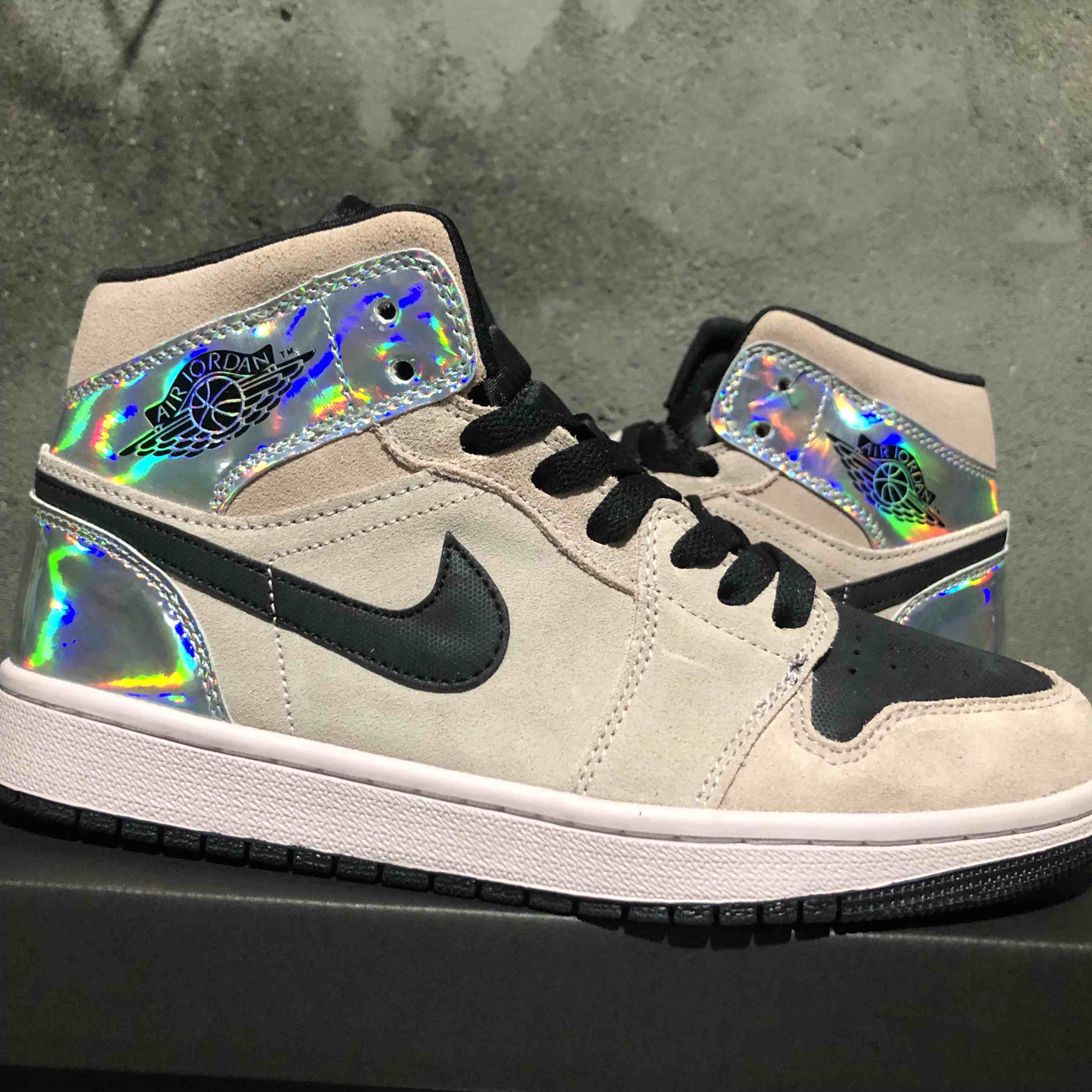 Air Jordan 1 Dirty powder us7-us11 Men's shoes