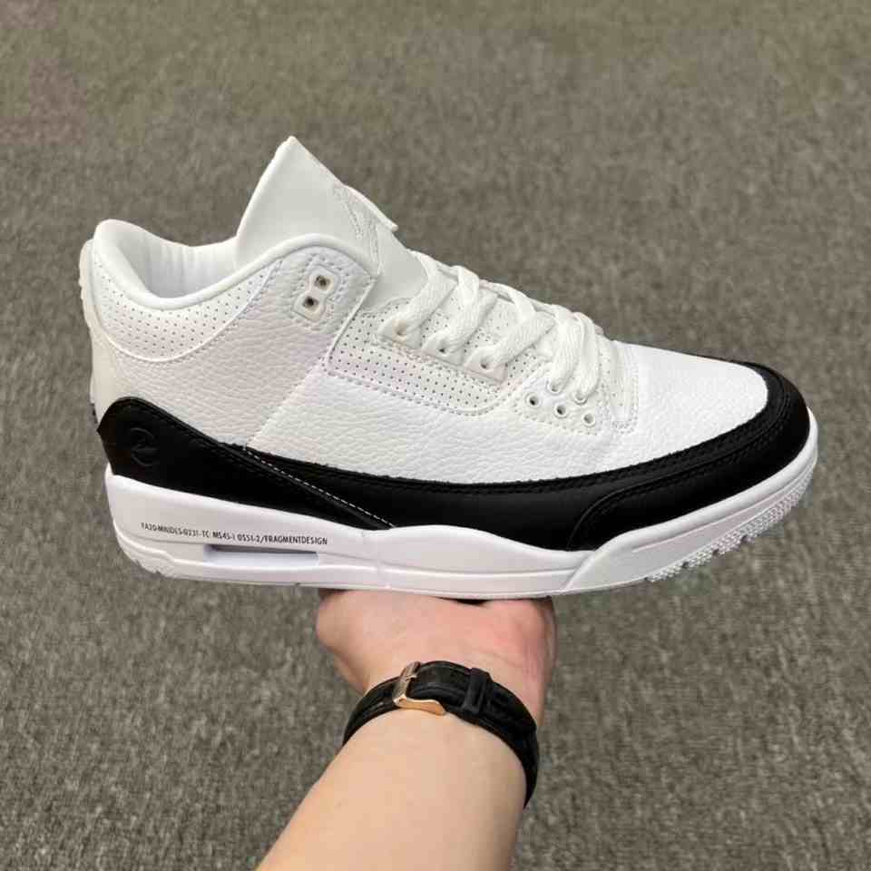 Air Jordan 3 White Black US5.5-US8 Women's Shoes