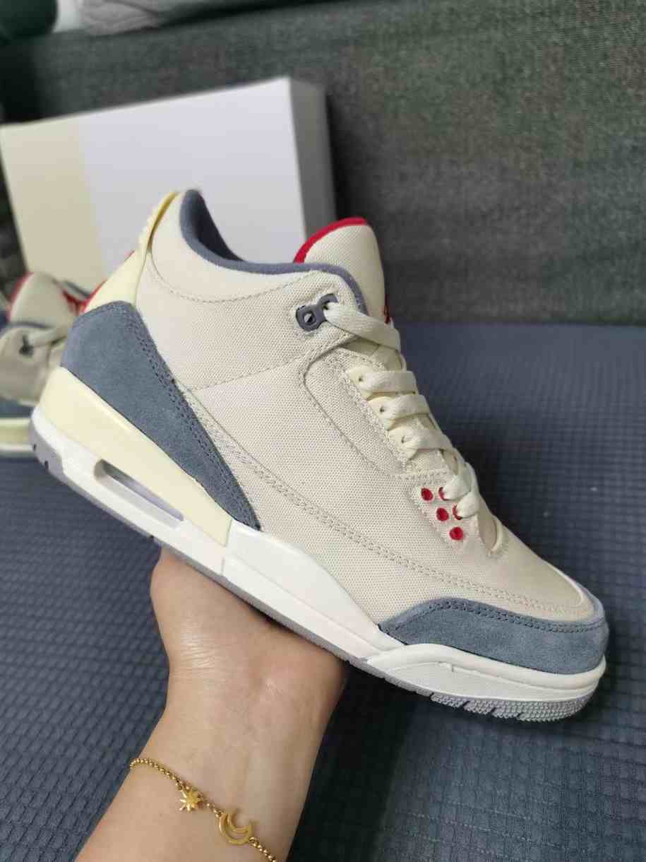 Air Jordan 3 Cream Grey US5.5-US8 Women's Shoes