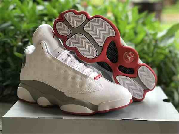 Men's Running Weapon Air Jordan 13 “Wolf Gray” Shoes 148