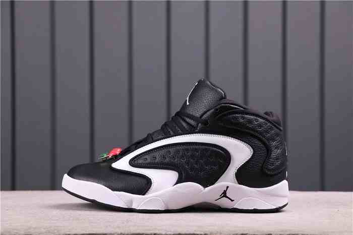 Women's Running Weapon Air Jordan 13.5 Black He Got Game Shoes 018