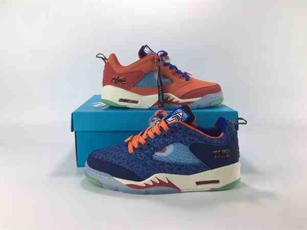 Women's Running Weapon Air Jordan 5 Retro Low Shoes 008