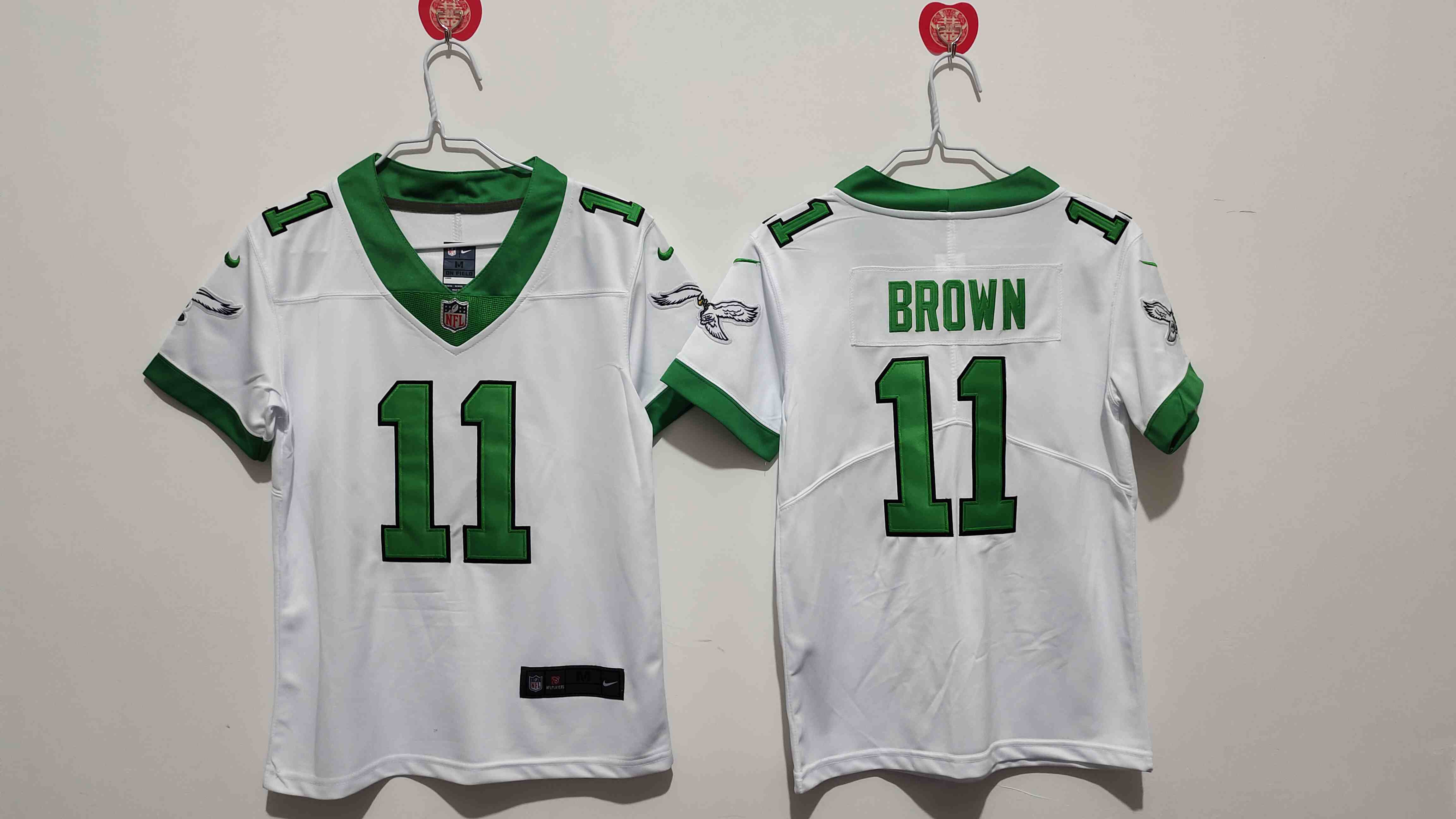 Youth Philadelphia Eagles #11 Carson Wentz White Vapor Untouchable Limited Stitched NFL Jersey