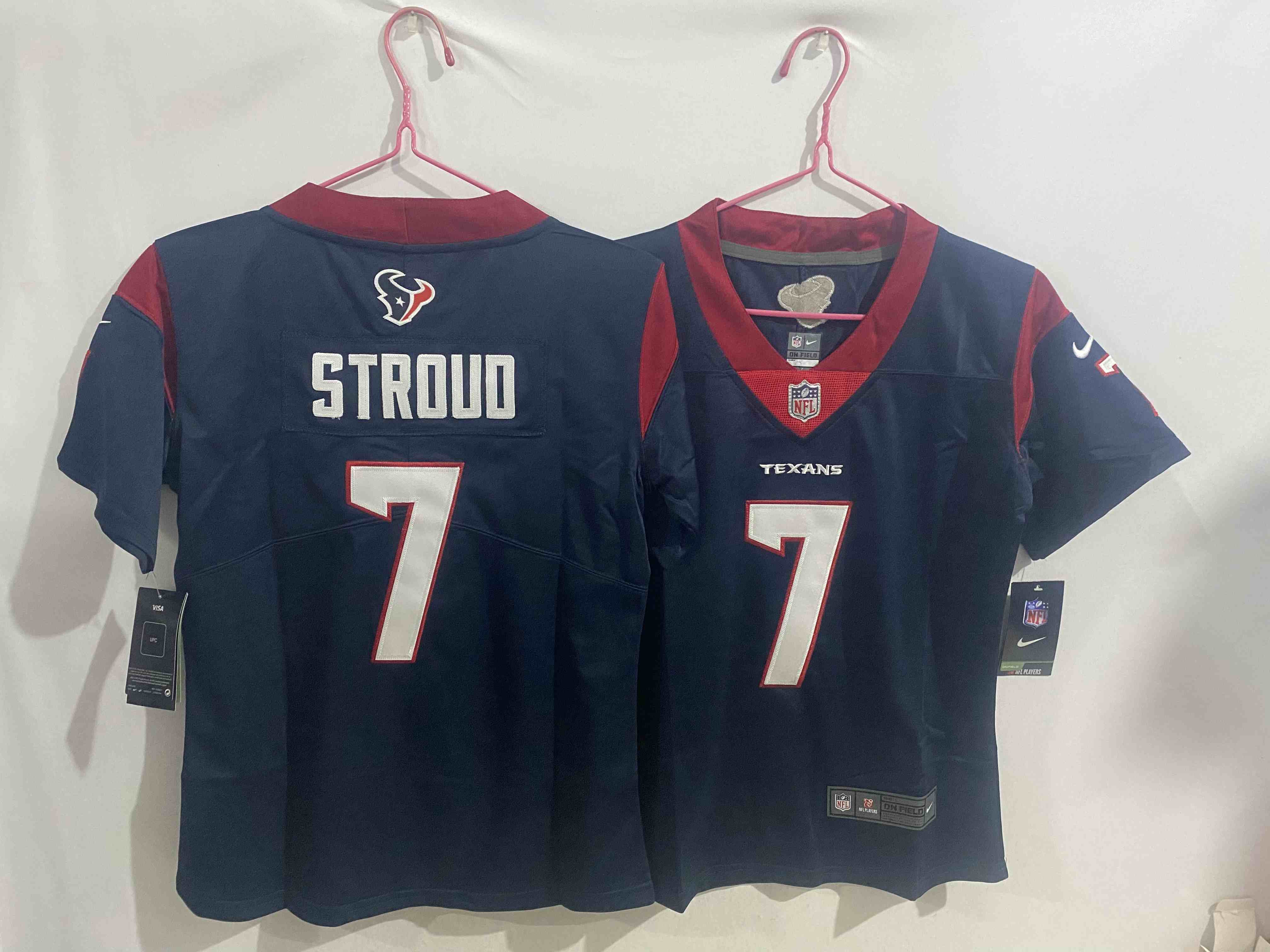Women's Houston Texans #7 C.J. Stroud Navy Vapor Untouchable Stitched Football Jersey