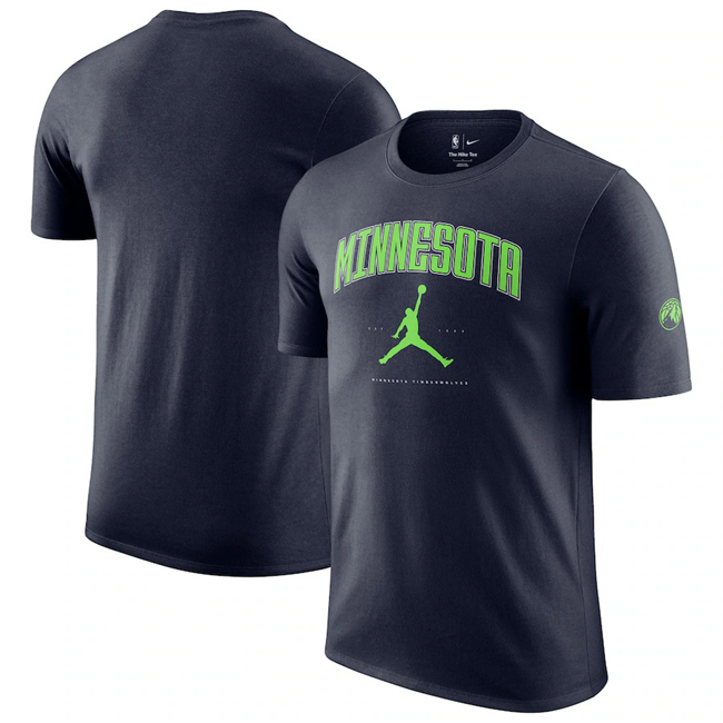 Men's Minnesota Timberwolves Navy Essential Cities T-Shirt