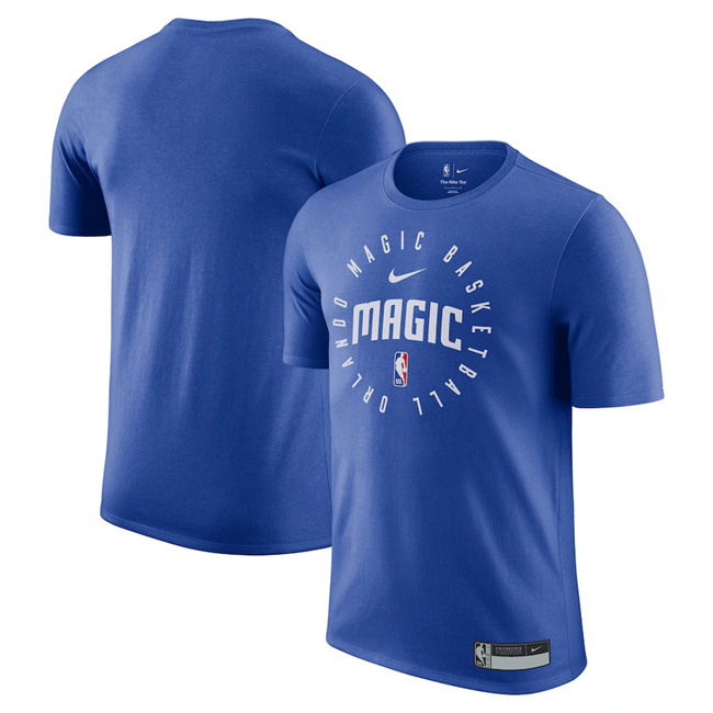 Men's Orlando Magic Blue 2025 Legend On-Court Practice Performance T-Shirt