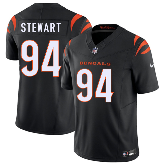 Men's Cincinnati Bengals #94 Shemar Stewart Black 2026 F.U.S.E. Vapor Untouchable Limited Stitched Football Jersey